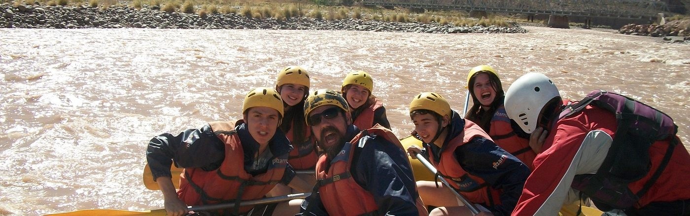 Rafting en el Ro Mendoza, Argentina