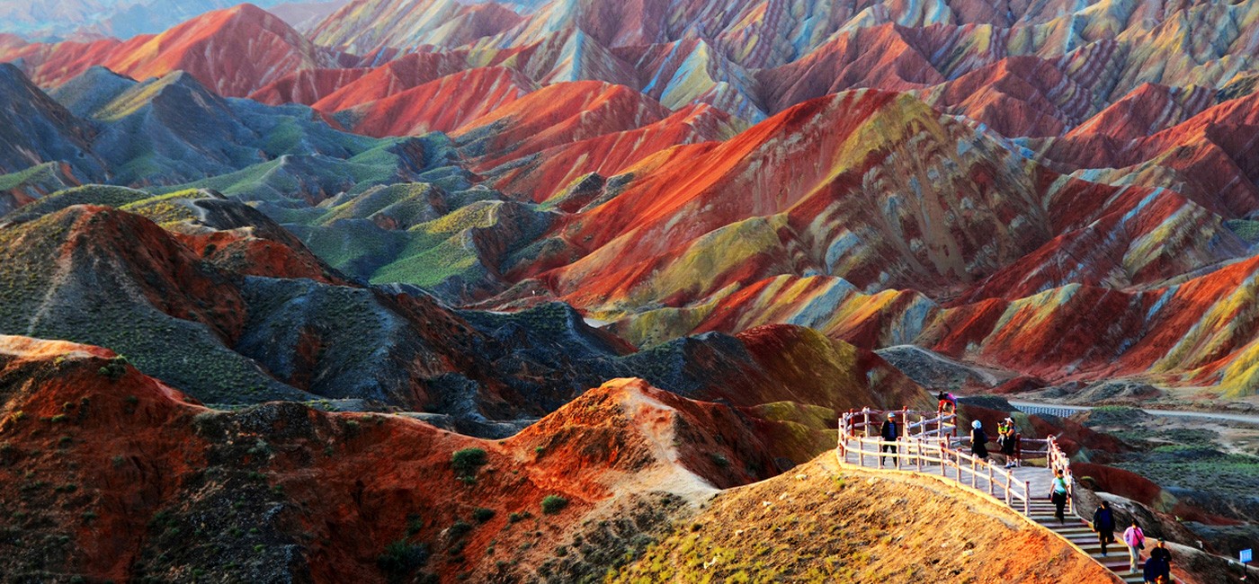 Parque Geolgico Zhangye, China